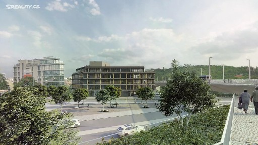 Pronájem kanceláře 287 m² Praha - Smíchov