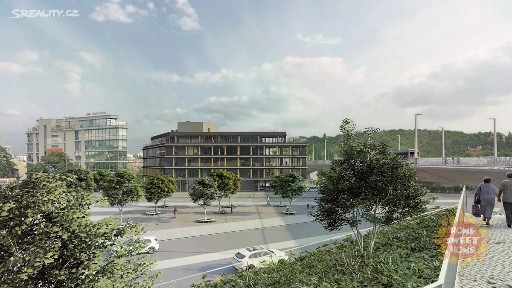 Pronájem kanceláře 198 m² Strakonická, Praha - Smíchov