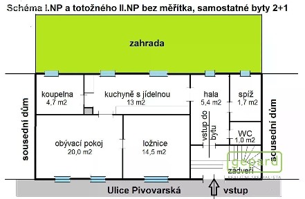 Prodej rodinného domu 120 m², pozemek 163 m² Pivovarská, České Budějovice - České Budějovice 7