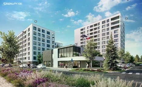 Prodej bytu 1+kk 30 m² Pod Harfou, Praha - Vysočany