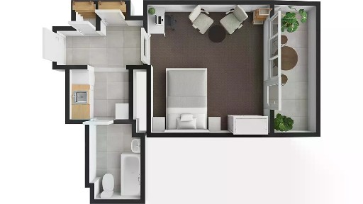Prodej bytu 1+kk 46 m² 5. května, Praha - Nusle