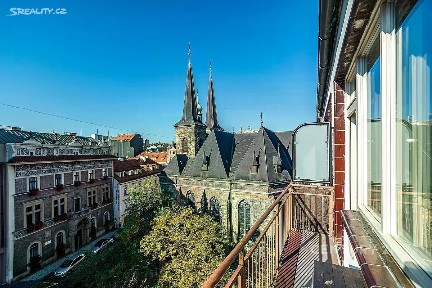 Pronájem bytu 1+1 30 m² Biskupský dvůr, Praha - Nové Město
