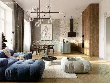 Prodej bytu 4+kk 112 m² Pecháčkova, Praha - Smíchov