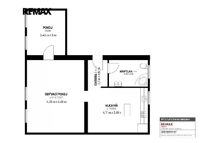 Prodej bytu 2+1 67 m²