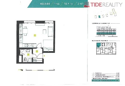 Prodej bytu 1+kk 36 m²