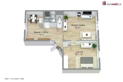 Prodej bytu 2+1 82 m² Sokolovská, Karlovy Vary - Rybáře