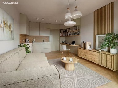 Prodej bytu 1+kk 44 m² Štrossova, Pardubice - Bílé Předměstí