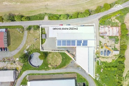 Prodej výrobní haly, prostoru 1694 m²
