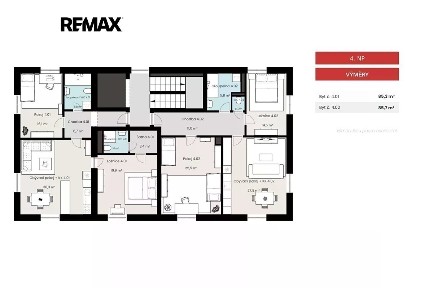 Prodej bytu 3+kk 86 m² Mcely