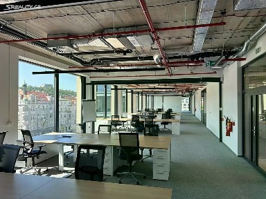 Pronájem kanceláře 1543 m² Rohanské nábřeží, Praha - Karlín