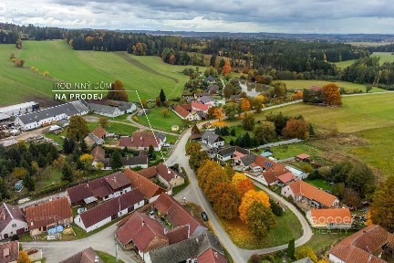 Prodej rodinného domu 80 m², pozemek 219 m² Strmilov - Malý Jeníkov