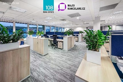 Pronájem kanceláře 2344 m² Radlická, Praha - Smíchov