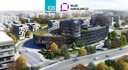 Pronájem kanceláře 612 m² Radlická, Praha - Smíchov