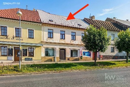 Prodej rodinného domu 330 m², pozemek 515 m² Husovo náměstí, Mladá Vožice