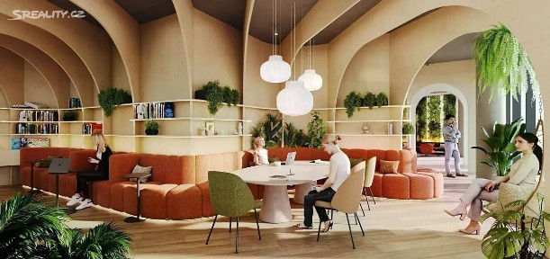 Pronájem kanceláře 30 m² Karla Engliše, Praha - Smíchov