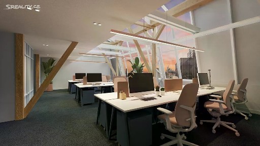 Pronájem kanceláře 40 m² náměstí Republiky, Praha - Staré Město
