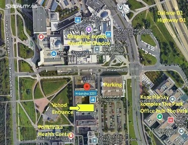Pronájem obchodního prostoru 987 m² Hráského, Praha - Chodov