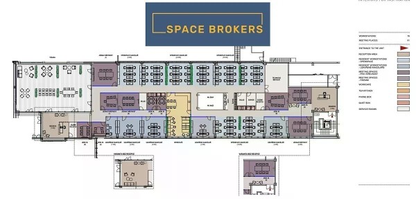 Pronájem kanceláře 1000 m² Sazečská, Praha - Malešice