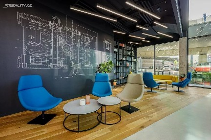 Pronájem kanceláře 1494 m² Plzeňská, Praha - Smíchov