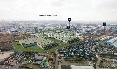 Pronájem skladového prostoru 56609 m² Ke Kablu, Praha