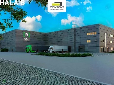 Pronájem výrobní haly, prostoru 2200 m²