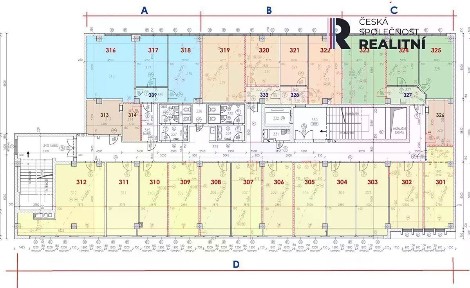 Pronájem kanceláře 82 m²