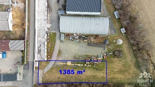 Pronájem skladového prostoru 1385 m²