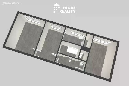 Prodej bytu 2+1 60 m² Městečko Trnávka - Pacov