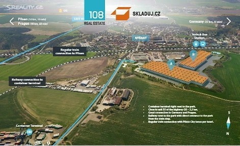 Pronájem skladového prostoru 15000 m²