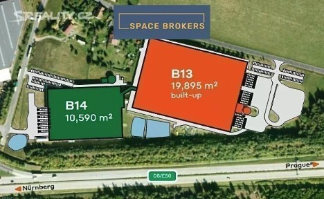 Pronájem skladového prostoru 10105 m²