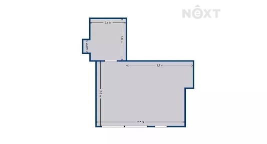 Pronájem obchodního prostoru 70 m²
