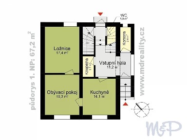 Prodej rodinného domu 161 m², pozemek 492 m² Dukelská, Třebíč - Podklášteří