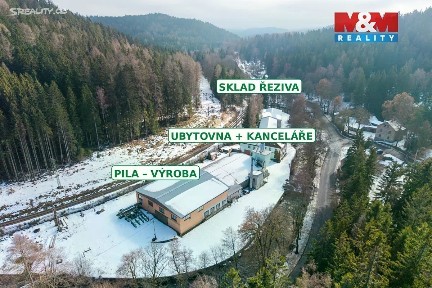 Prodej výrobní haly, prostoru 2388 m² Závodu míru, Nejdek