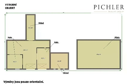 Prodej výrobní haly, prostoru 675 m² K Huti, Rokycany - Borek