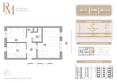 Prodej bytu 3+kk 65 m²