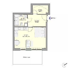 Prodej bytu 1+kk 40 m² Pražská, Hanušovice