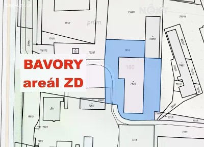 Prodej výrobní haly, prostoru 860 m² Bavory