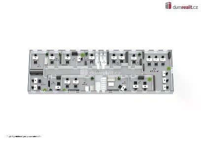 Pronájem kanceláře 206 m²