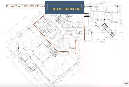 Pronájem obchodního prostoru 1290 m²