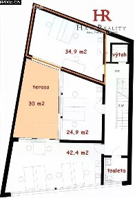Pronájem kanceláře 35 m²
