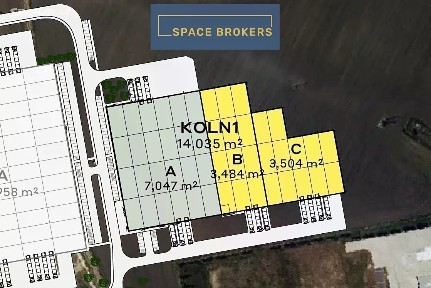 Pronájem skladového prostoru 3504 m²