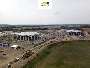 Pronájem výrobní haly, prostoru 5000 m²