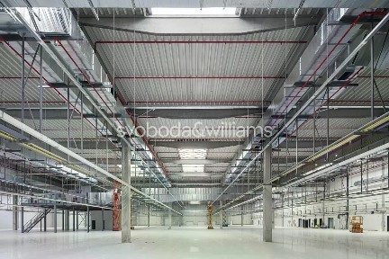 Pronájem výrobní haly, prostoru 5835 m²