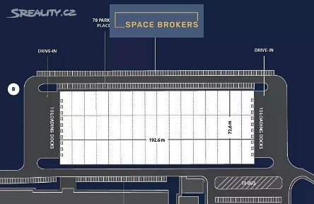 Pronájem skladového prostoru 14160 m²