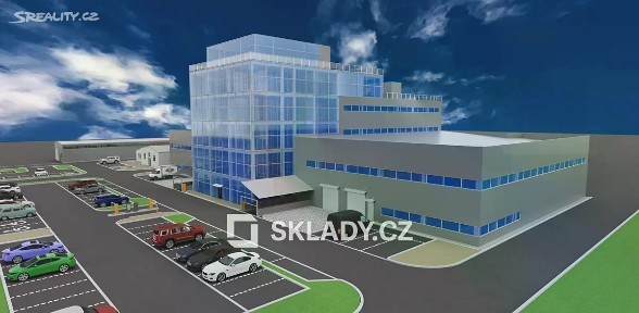 Pronájem skladového prostoru 550 m²