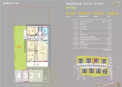Prodej rodinného domu 89 m², pozemek 77 m² Zimní, Zlín - Štípa
