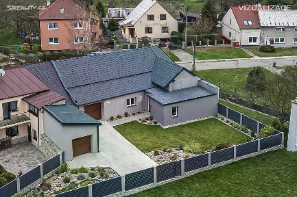 Prodej rodinného domu 200 m², pozemek 437 m² Náves, Krčmaň
