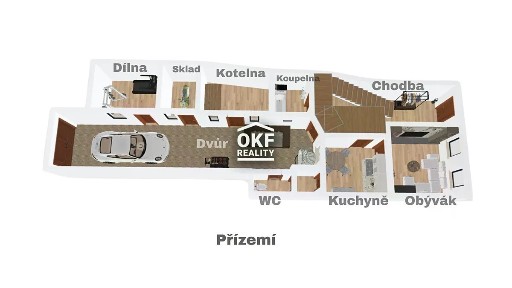 Prodej rodinného domu 130 m², pozemek 129 m² Měrovice nad Hanou