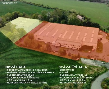 Prodej skladového prostoru 7843 m²
