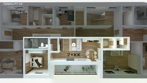Prodej bytu 2+kk 54 m² Horská, Litvínov - Chudeřín